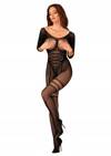 Czarny Bodystocking G329 Obsessive