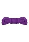 Fioletowa Linka Do BDSM - Ouch! Japanese Mini Rope Purple 1,5 m