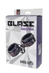 Luksusowy Fetysz - Kajdanki Na Nogi Blaze Ankle Cuffs Purple