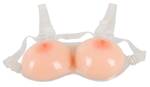 Realistyczne Piersi Strap-On Silicone Breasts Cottelli - Poczuj się pewnie i atrakcyjnie!