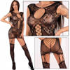 Sexy Kwiecisty Bodystocking - LivCo Corsetti Brodney 