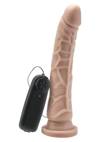 Wibrator Naturalny Z Przyssawką I Pilotem - Get Real 8 Inch Dildo Vibrating 22cm