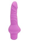 Zgrubiony Realistyczny Wibrator Silikonowy Penis - Silicone Classic